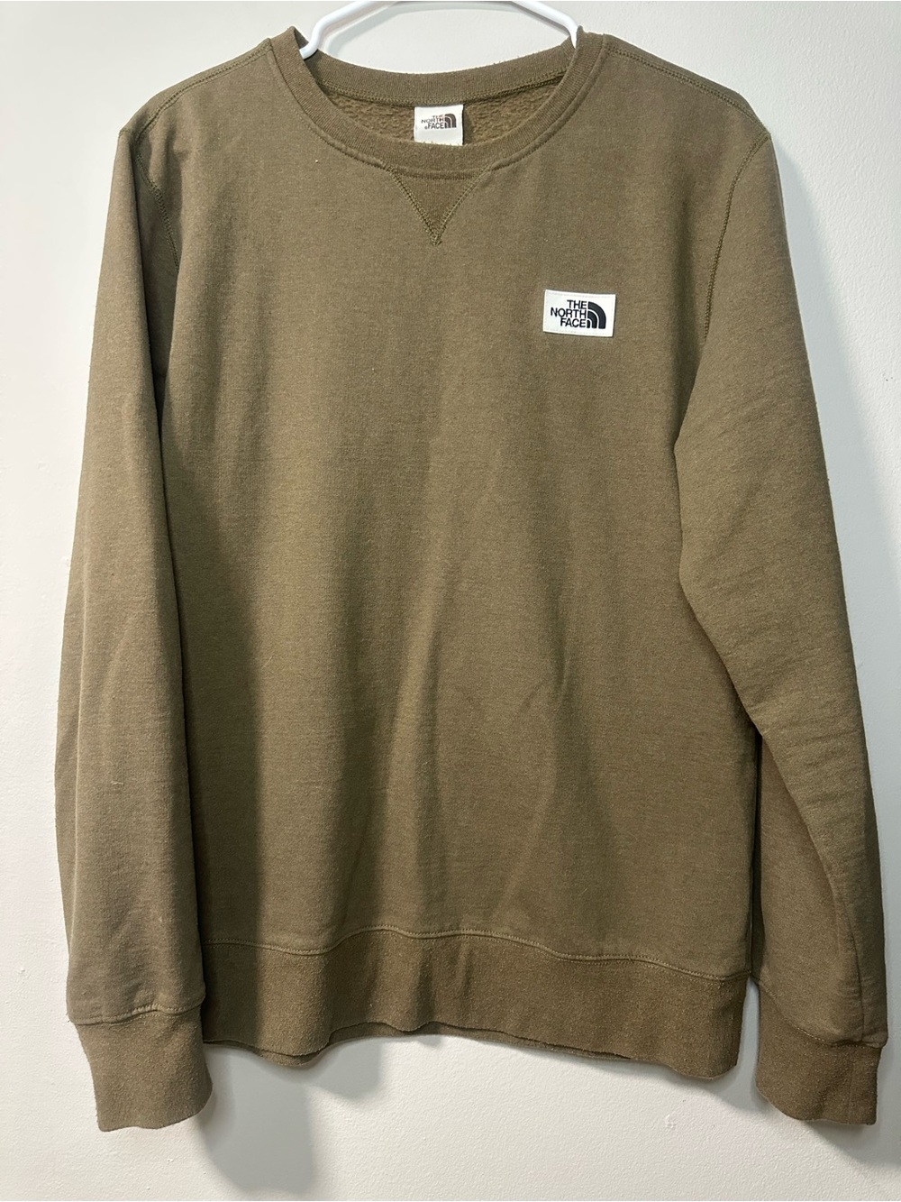 The North Face Olive Green Crewneck Sweatshirt